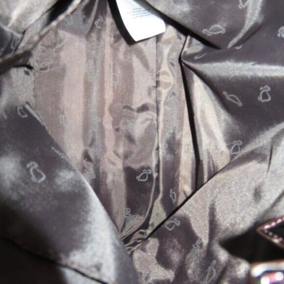 Carpisa Italian vegan leather red burgundy crocodile pattern handbag Stunning - Picture 12 of 13